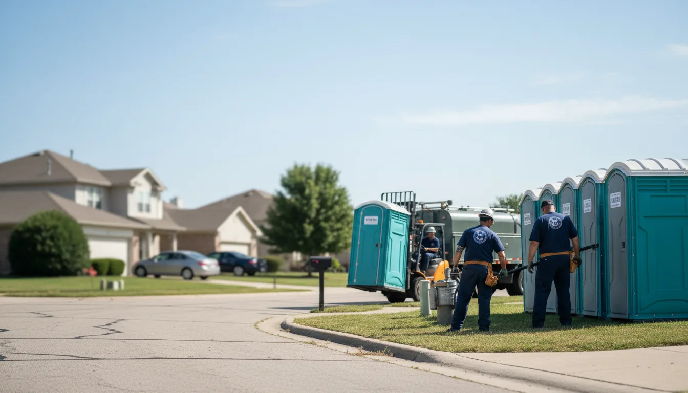 Porta Potty Rental in Quinlan, TX near me